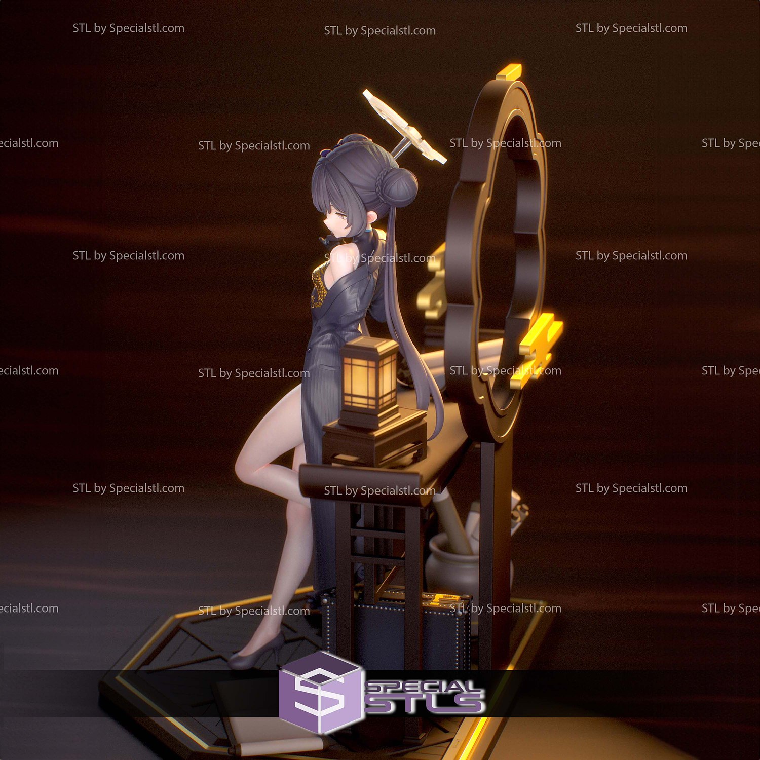 Blue Archive Kisaki V2 3D Print Files STL Model — view 2