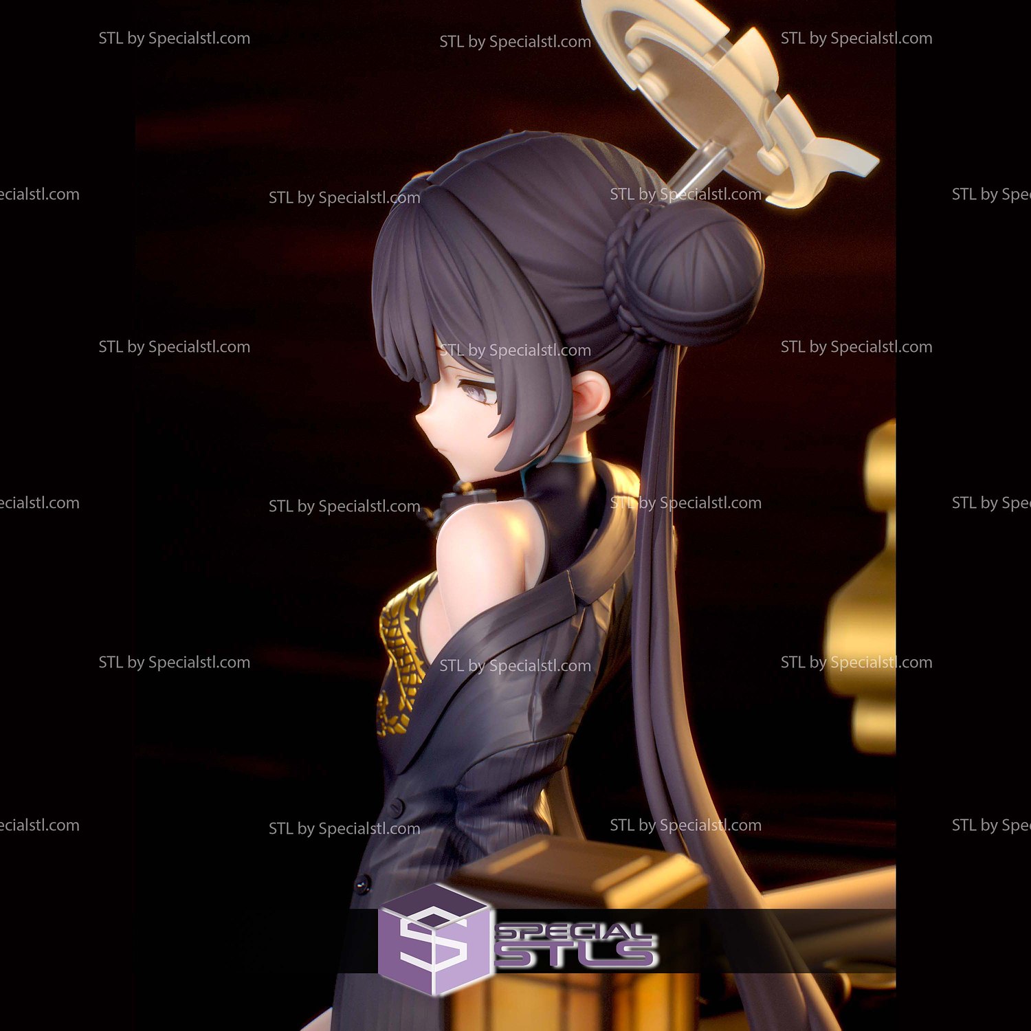 Blue Archive Kisaki V2 3D Print Files STL Model — view 3
