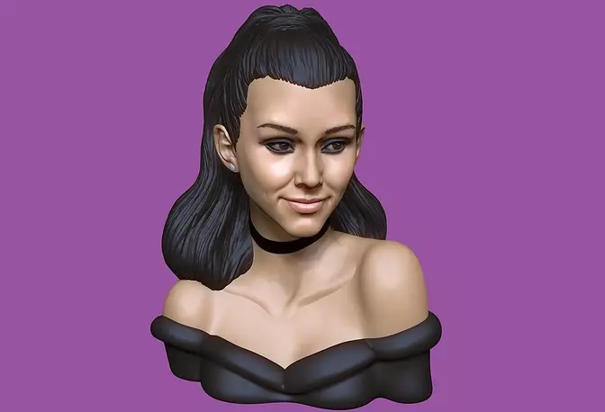 Ariana Grande 3d printable version STL Model