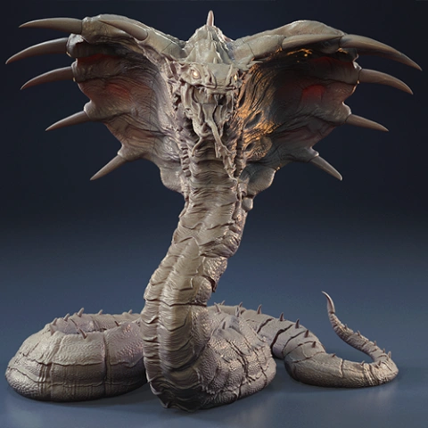 King Cobra 3D Printer Files | Assembly STL Model