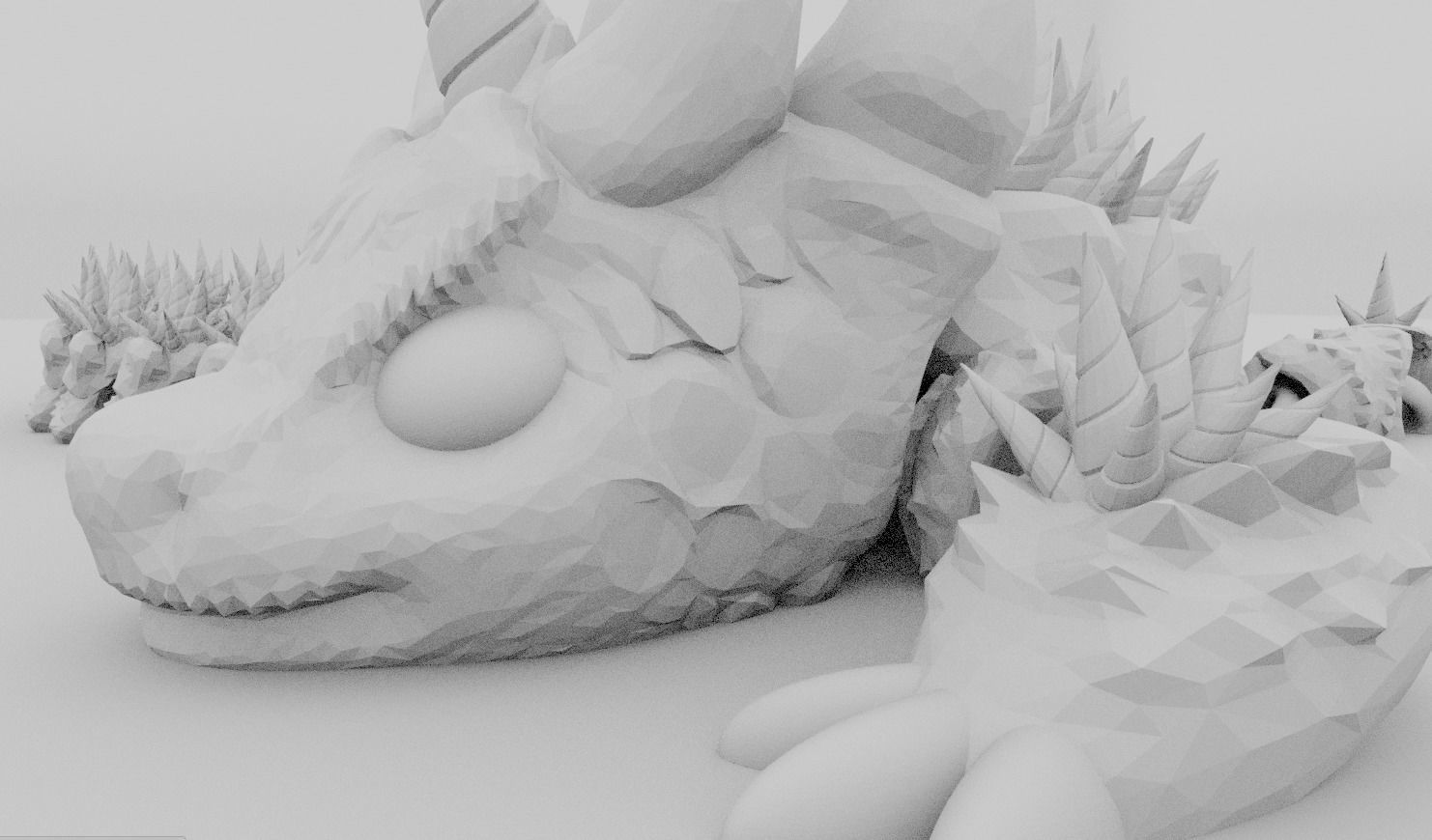 Mesh Mayhem Unicorn Dragon 3D 3MF Model