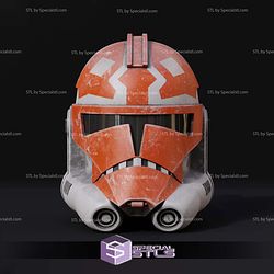 Cosplay STL Files Phase 2 Animated Clone Helmet V2 3D Model