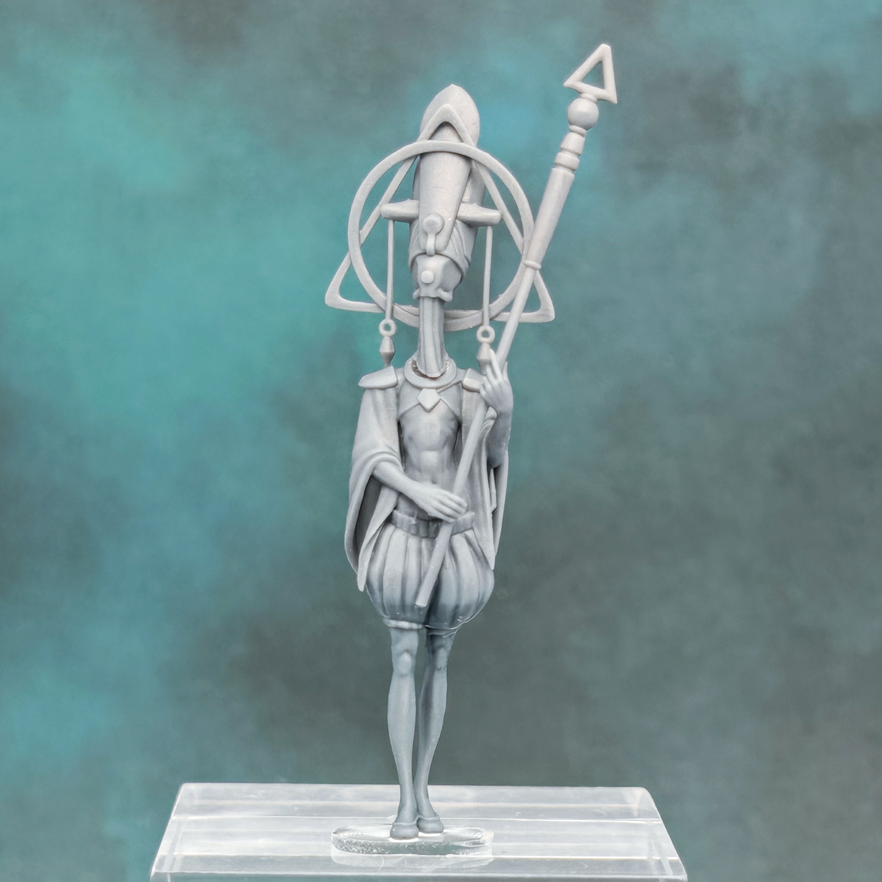 Otherworldly Mage - Namur-Ezid, Ahurazad Agent (Pre-supported) 3D STL Model