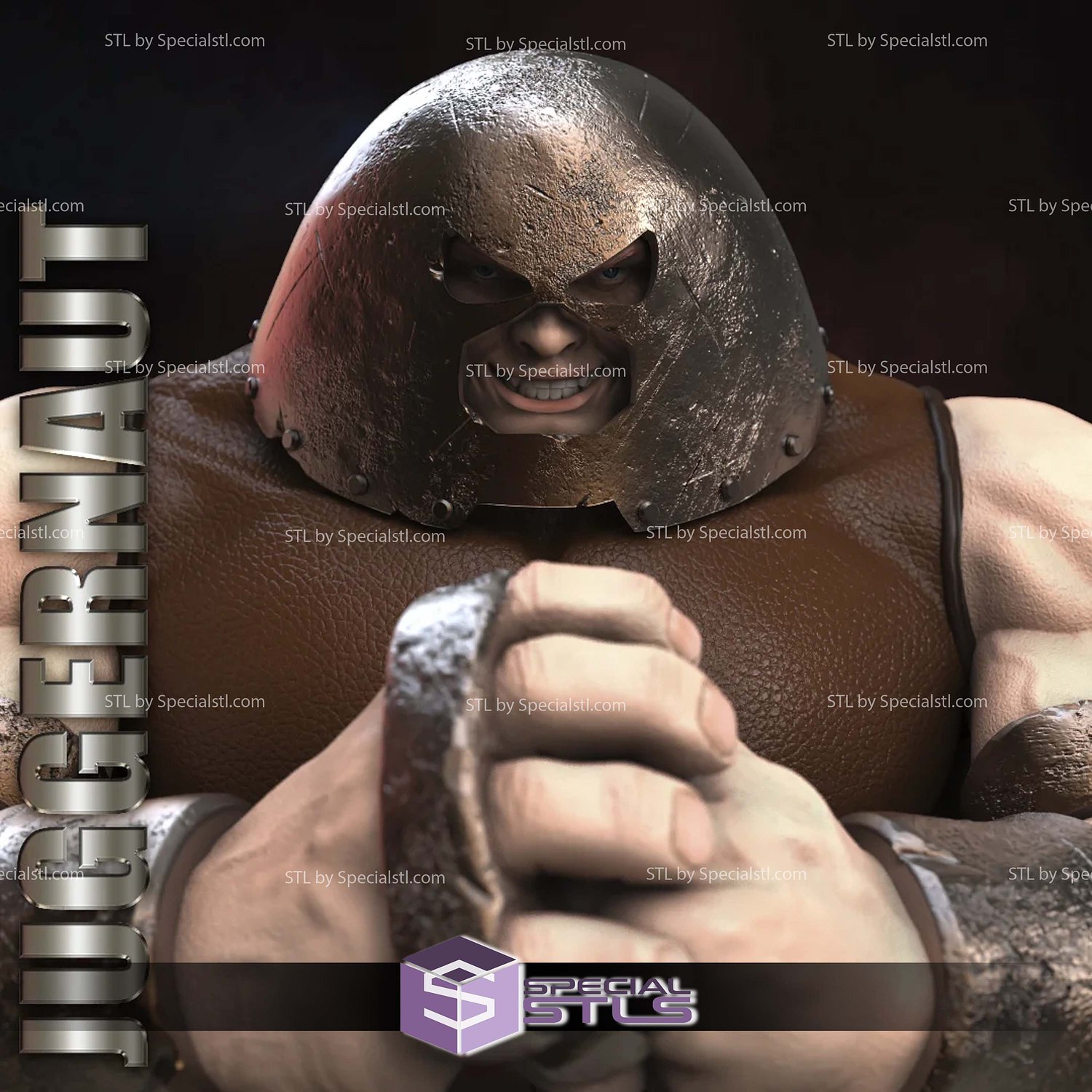Juggernaut Signature Pose 3D Printer Files STL Model — view 6