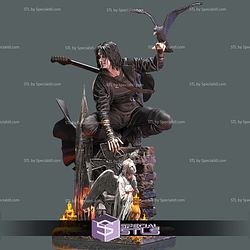 Eric Draven The Crow 1994 3D Printer Files STL Model