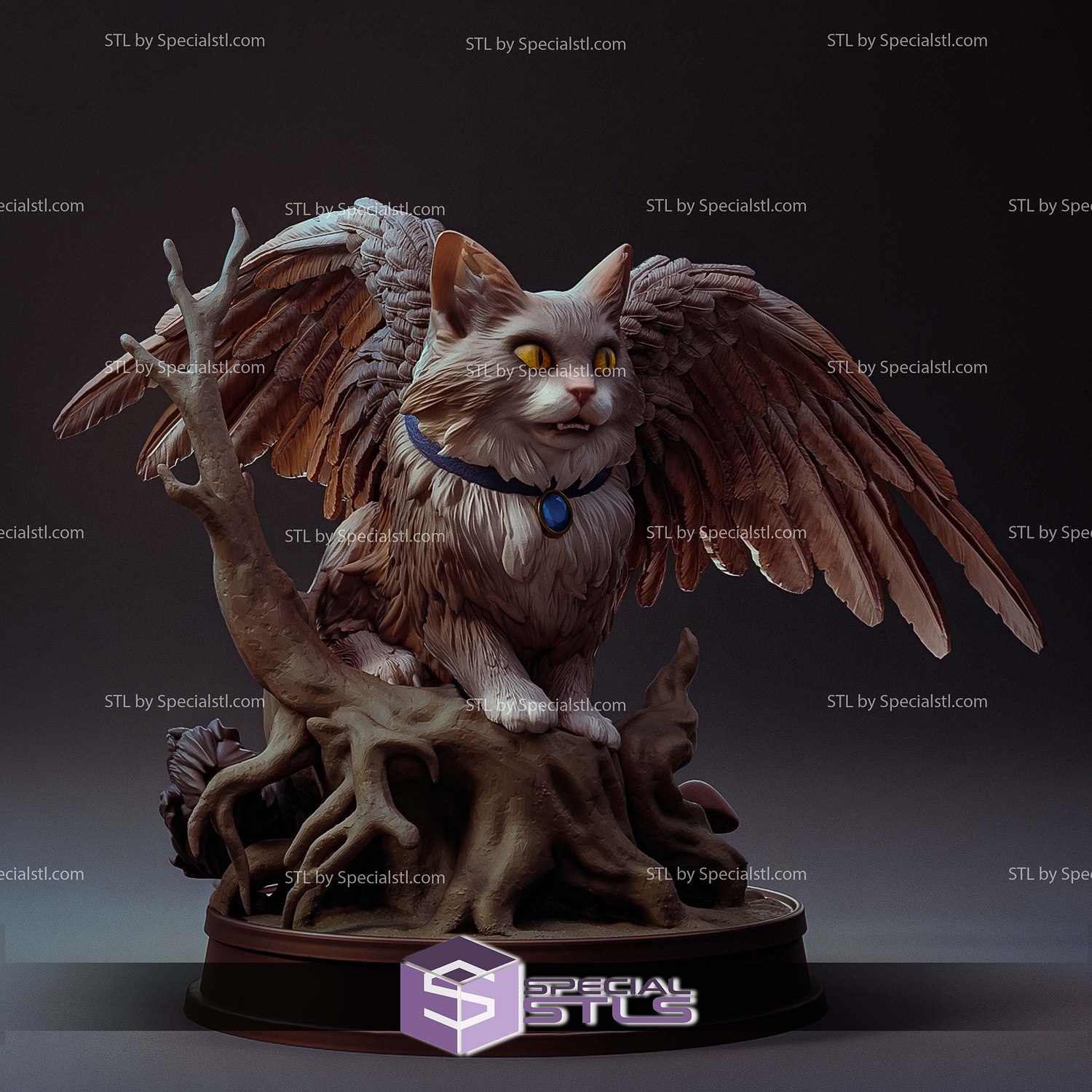 Tara Baldurs Gate STL Files 3D Model — view 2