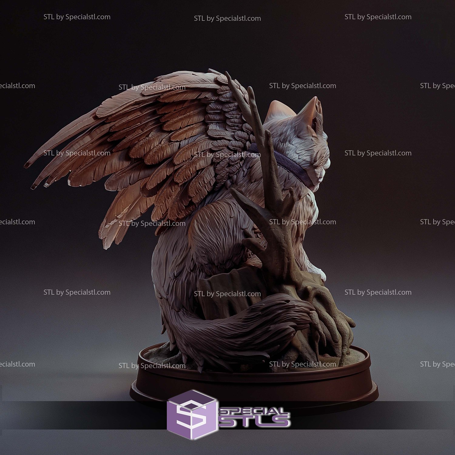 Tara Baldurs Gate STL Files 3D Model — view 3