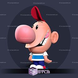 Billy Cartoon Network 3D Print Files STL Model