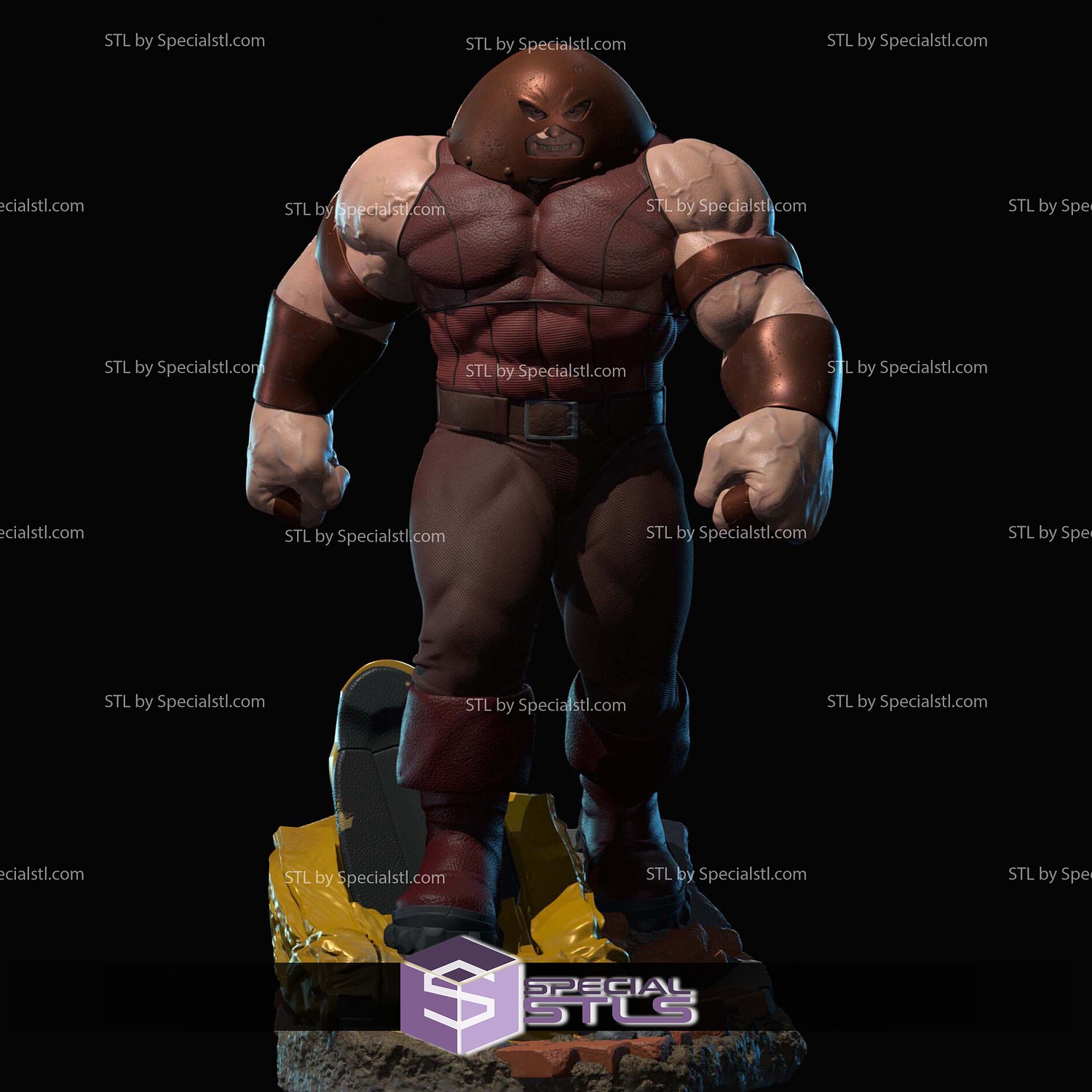 Juggernaut Cain Marko 3D Printer Files STL Model — view 5