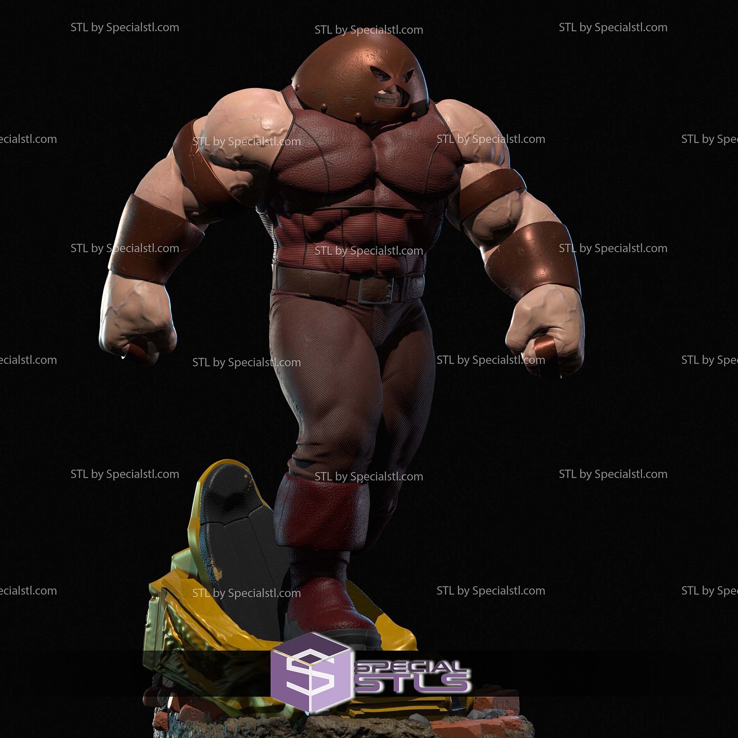 Juggernaut Cain Marko 3D Printer Files STL Model — view 8