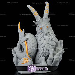 Super Basic STL Capricorn 3D Model