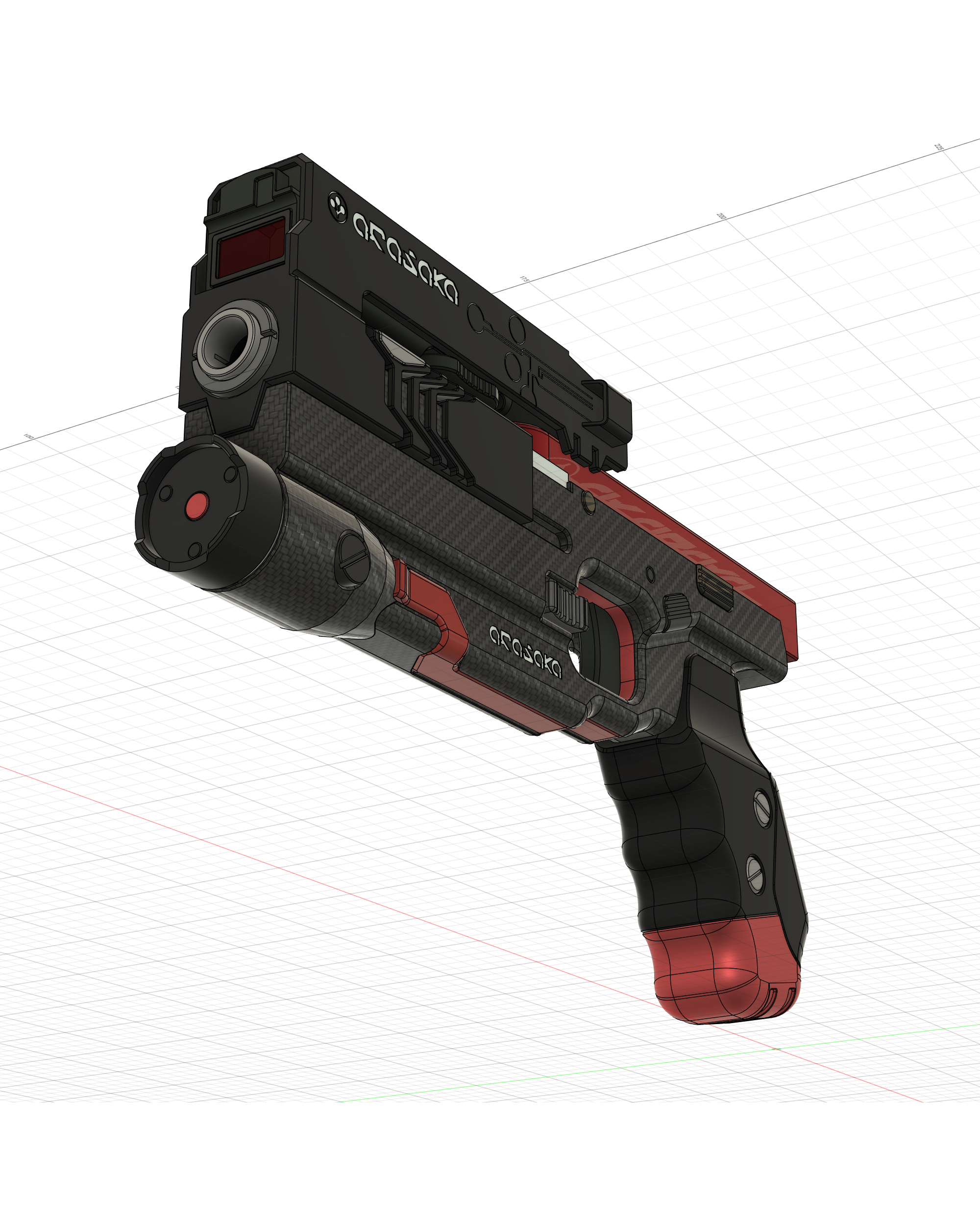HJKE-11 Yukimura | Skippy | Cyberpunk 2077 3D STL Model — view 7