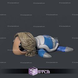 Basic STL Collection Super Turtle Invisible Girl Sue Storm 3D Model