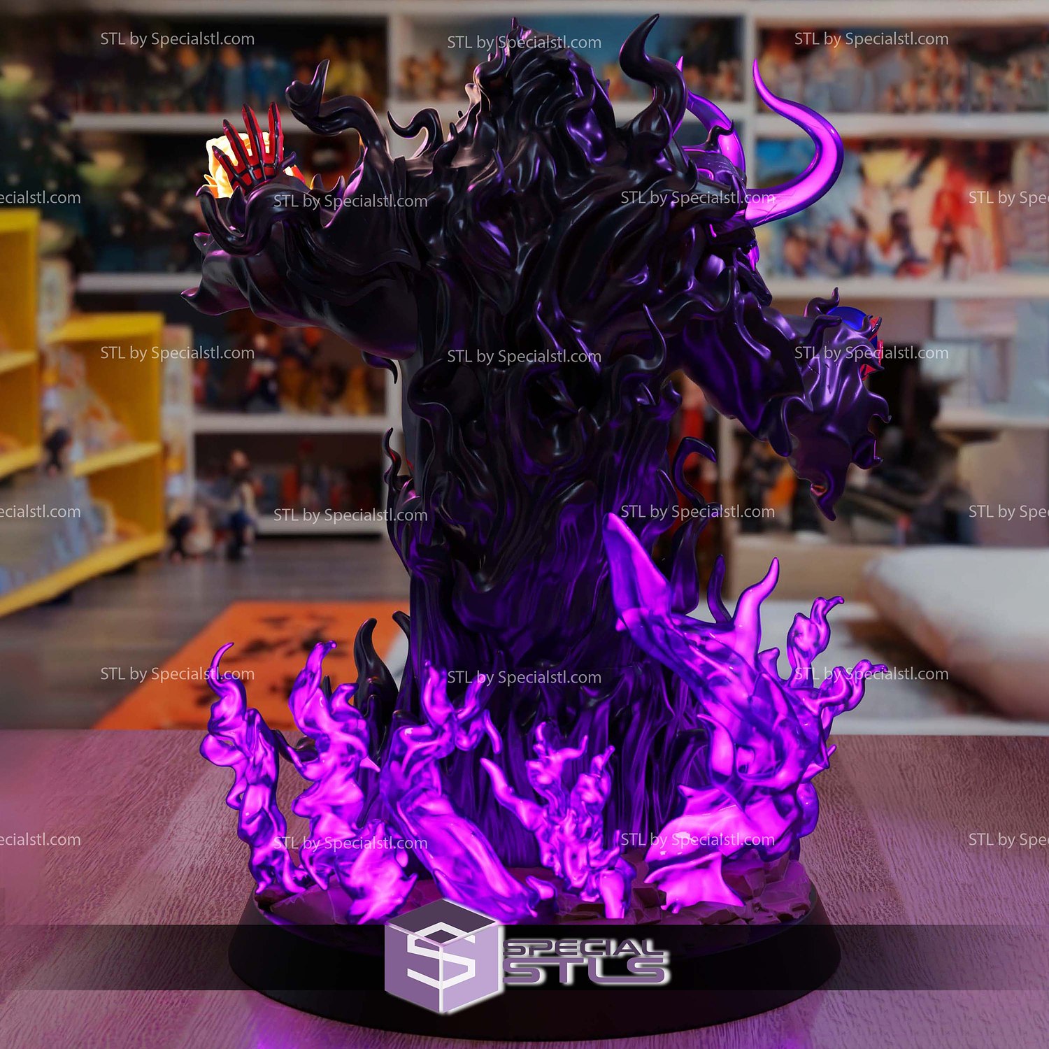 Tusk Solo Leveling STL Files 3D Model — view 2