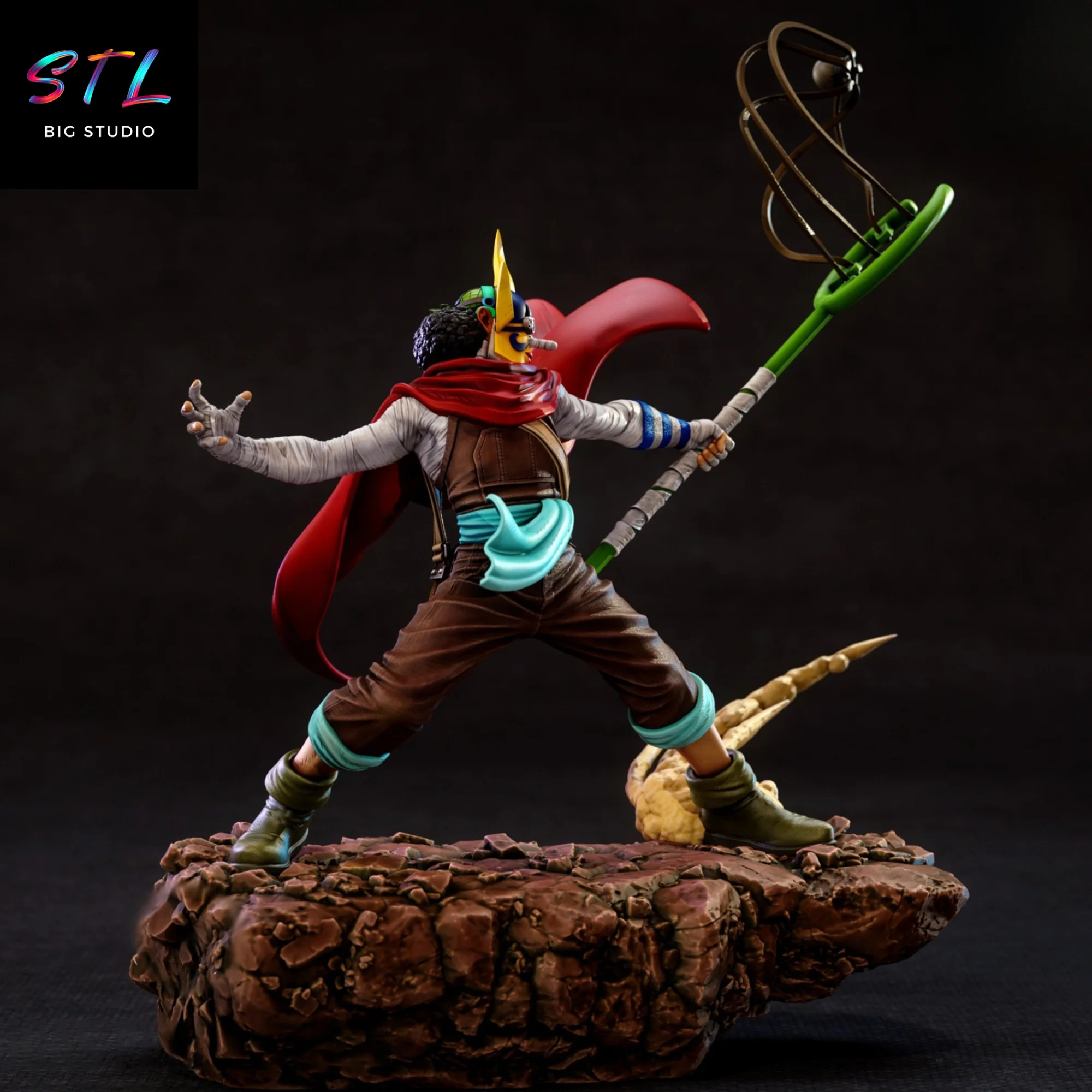 Sogeking STL | One Piece | 3D Print Model Model — view 3