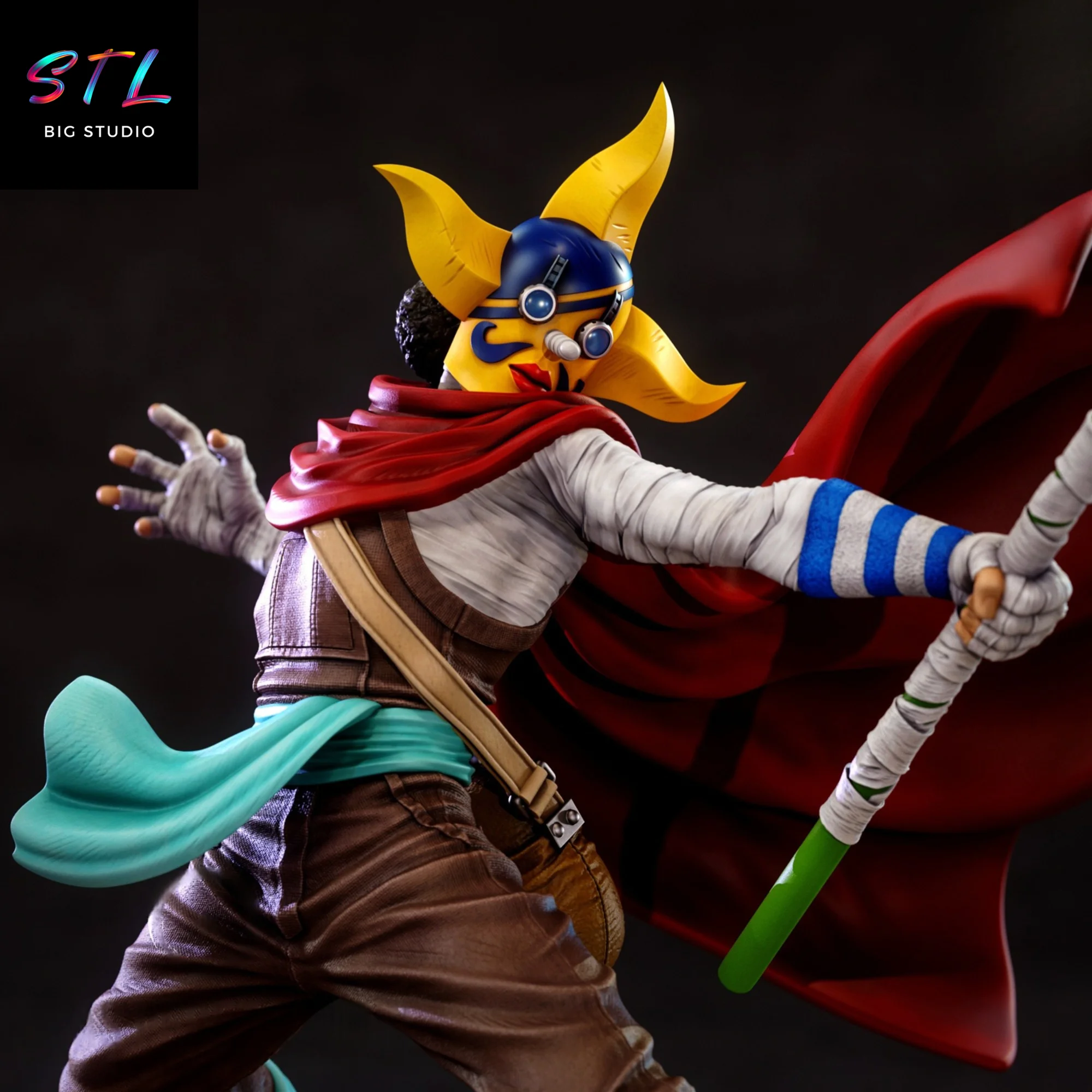 Sogeking STL | One Piece | 3D Print Model Model — view 5