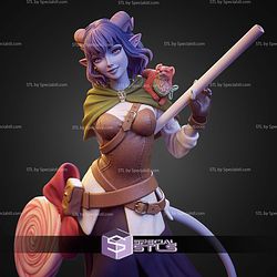 Jester The Mighty Nein 228mm STL Files 3D Model