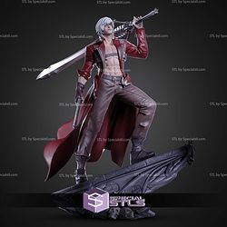 Dante Devil May Cry 297mm STL Files 3D Model