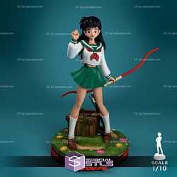 Kagome Higurashi Inuyasha 3D Printer Files STL Model