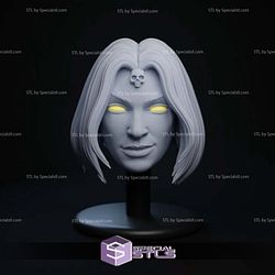 Custom Figure Head STL Collection - Mystique Original 3D Model