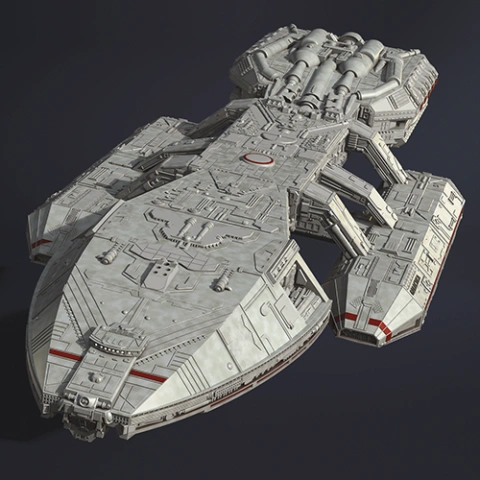 Battlestar Galactica 1978 3D Printing Model | Assembly STL Model