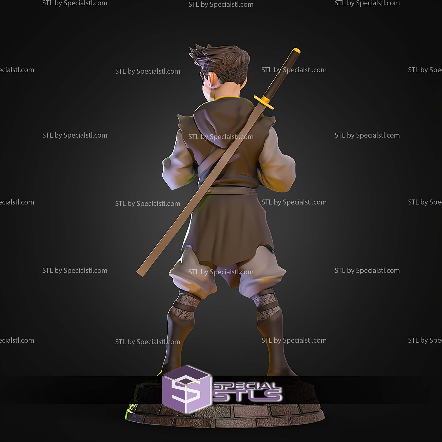 Robin Damian Wayne 298mm STL Files 3D Model — view 4