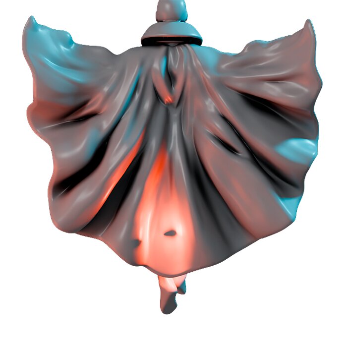 Ghost In The Machine VI - Resin Miniature Figurine 3D STL Model — view 2