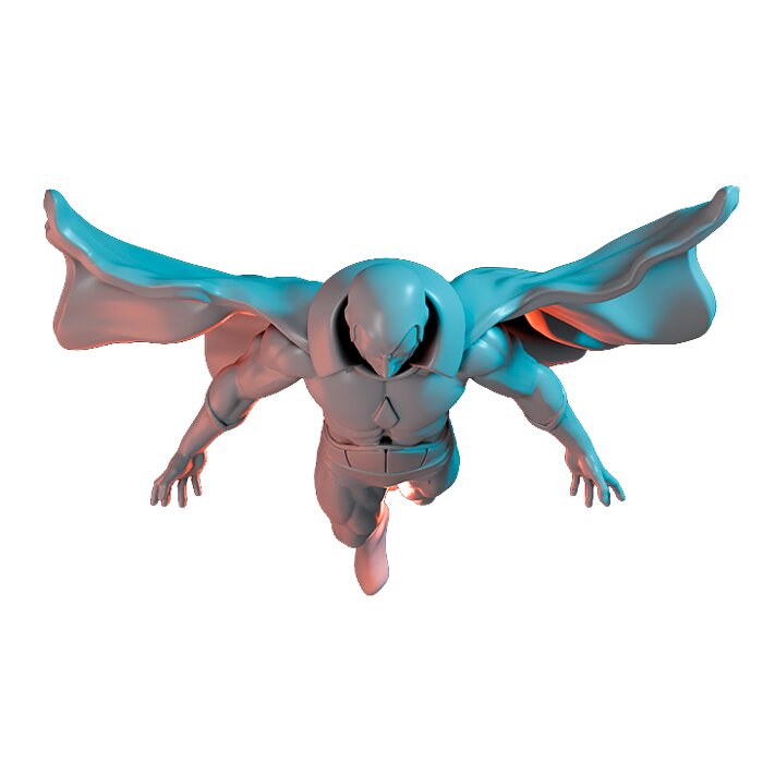 Ghost In The Machine VI - Resin Miniature Figurine 3D STL Model — view 6