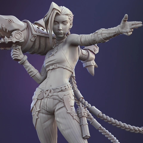 Jinx 3D Printer Files | Assembly STL Model