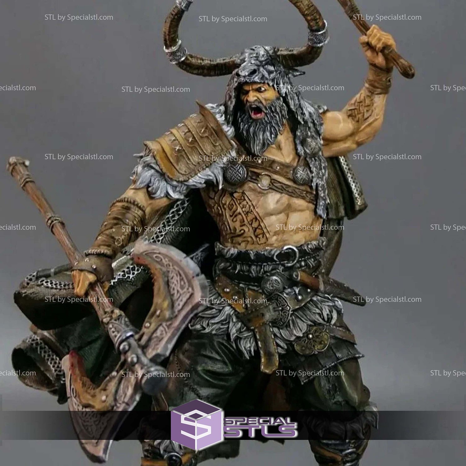 Voljaryk Vikings Warrior 3D Printer Files STL Model — view 2