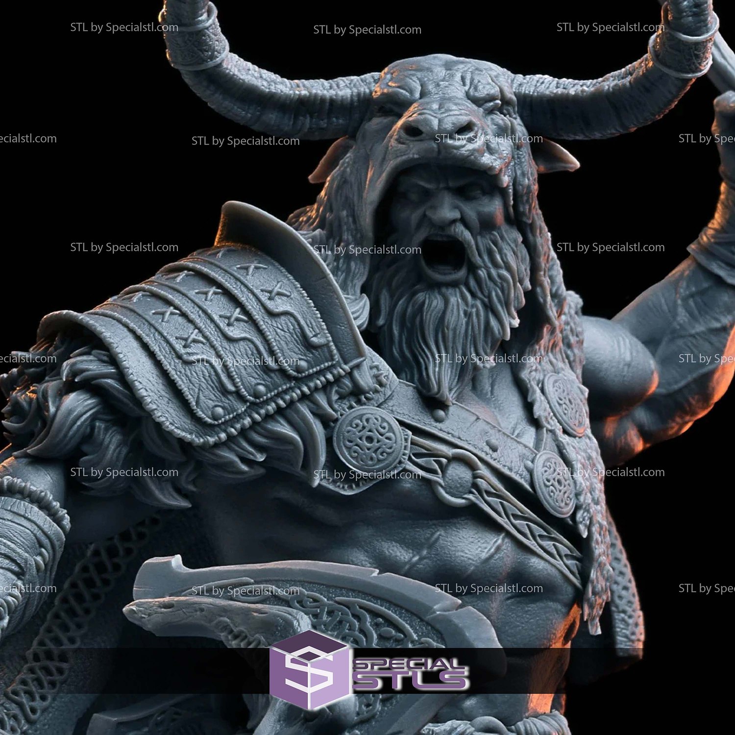 Voljaryk Vikings Warrior 3D Printer Files STL Model — view 5