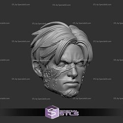Custom Head STL Collection Peter Parker Symbiote 3D Model