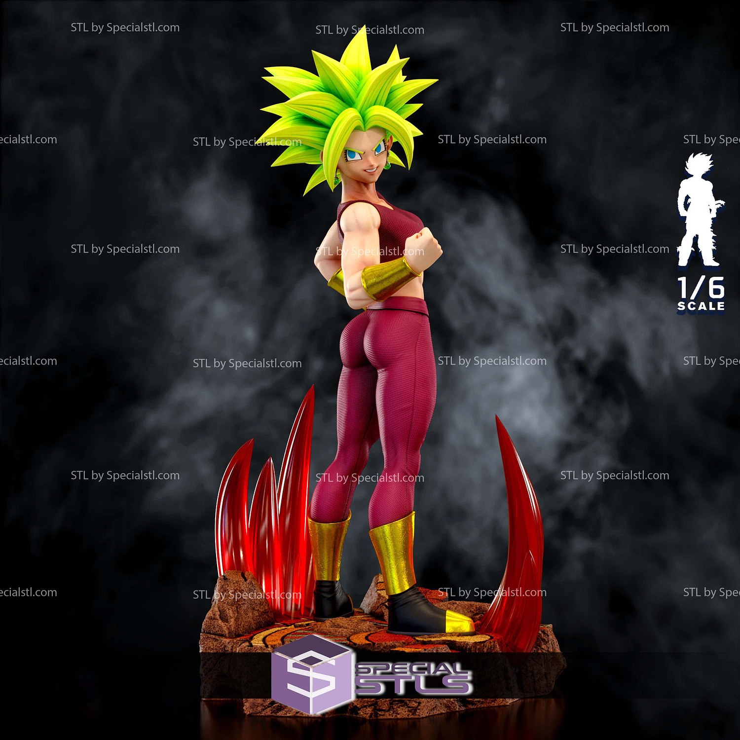 Kefla 1-6 Scale 3D Printer Files STL Model — view 5