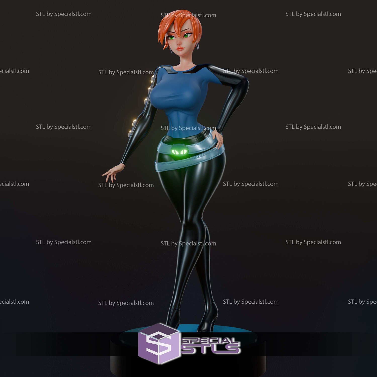 Gwendolyn Gwen Tennyson Ben 10 STL Files 3D Model — view 2