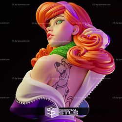 Daphne Tatoo Digital STL Files 3D Model