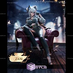 Zani Descends Moonlit Heights STL Files 3D Model