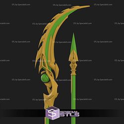Cosplay STL Files Marvel Rivals Loki Staff 3D Model