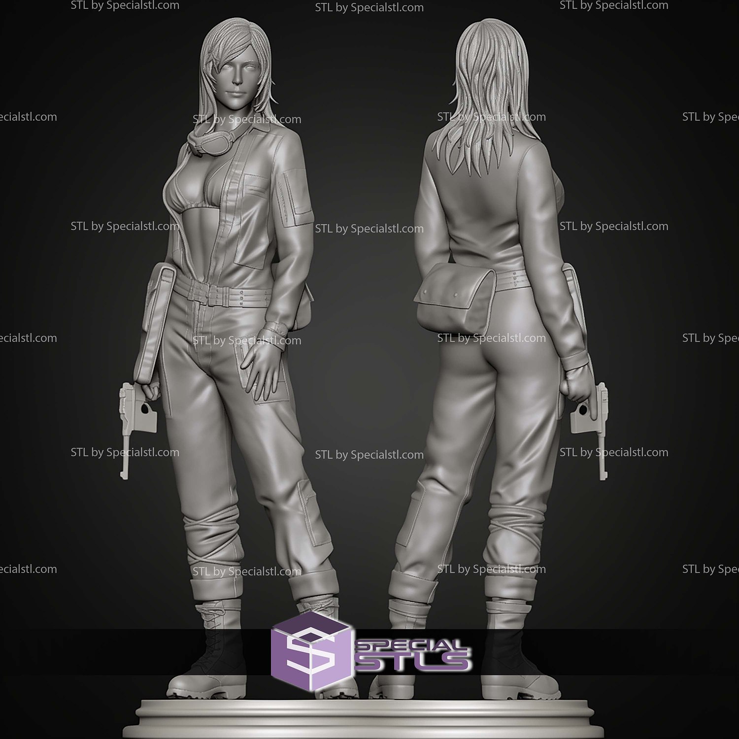 EVA Metal Gear Solid Delta V2 STL Files 3D Model — view 8