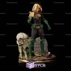 Judge Anderson Dredd 1-10 3D Printer Files STL Model
