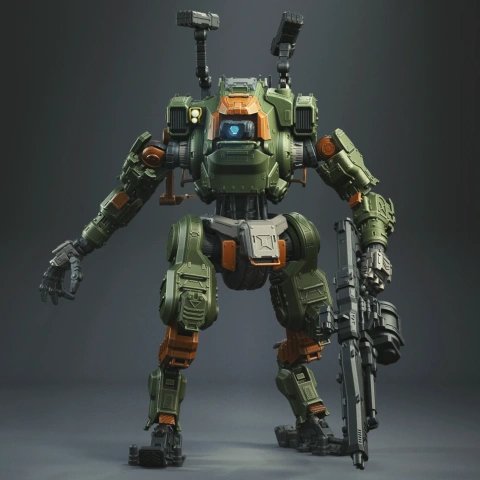 BT-7274 Titanfall 3D Printer Files | Assembly + Action STL Model