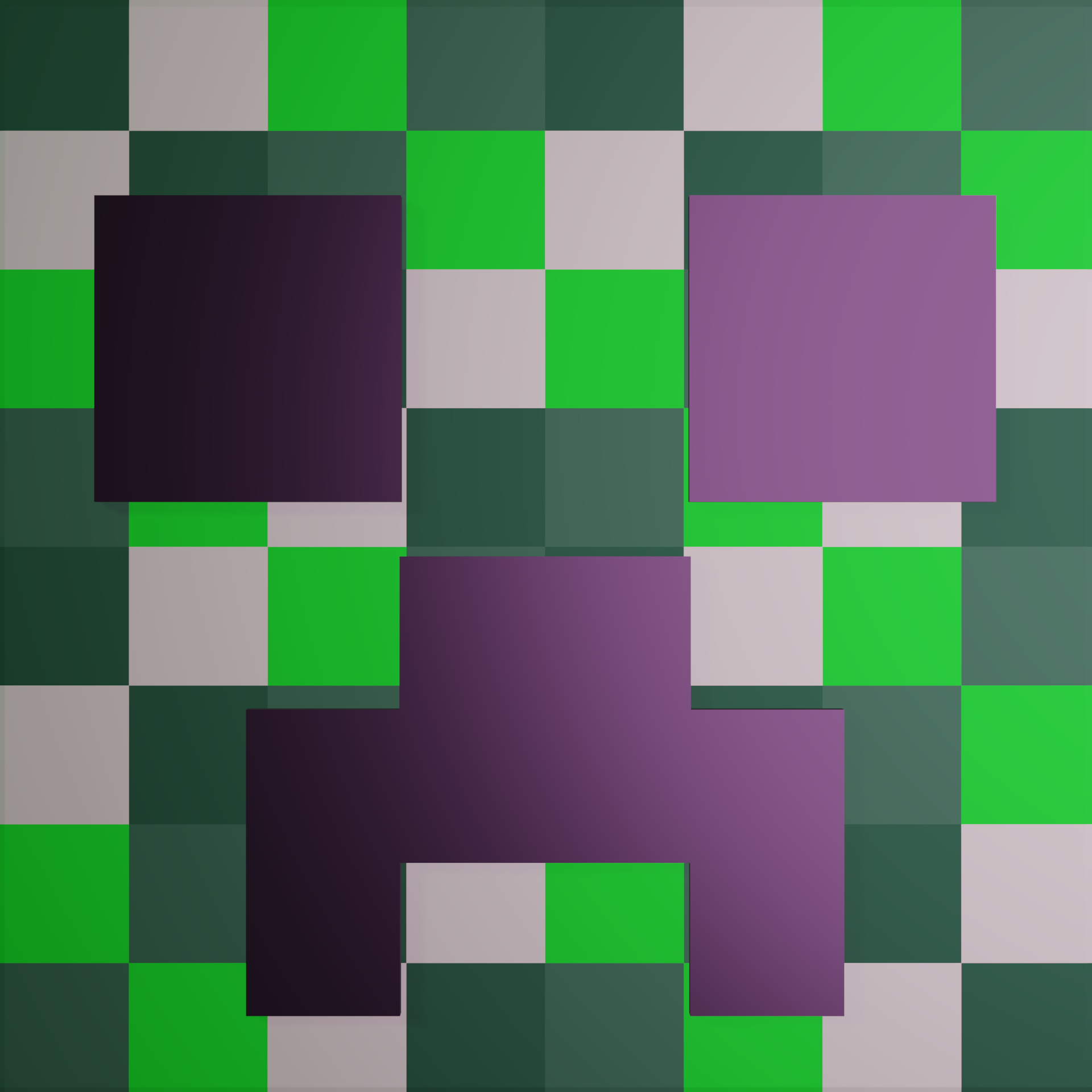 FREE Creeper Minecraft Spider Chibi / Creeper Kawaii, Cute 3D STL Model