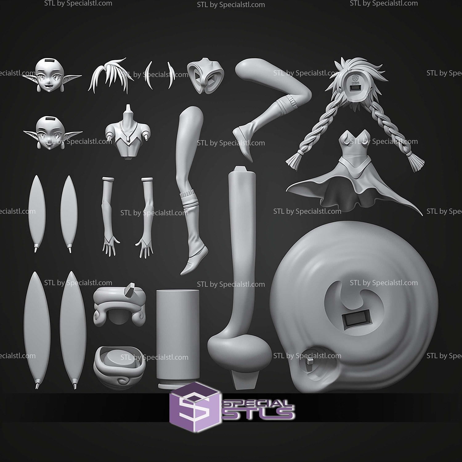 Ramiris That Time I Got Reincarnated STL Files 3D Model — view 2