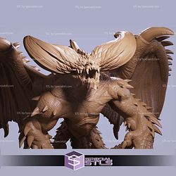 Nergigante Demon Monster Hunter 3D Printer Files STL Model