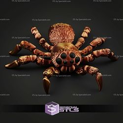 Basic STL Collection Articulated Tarantula V2 3D Model