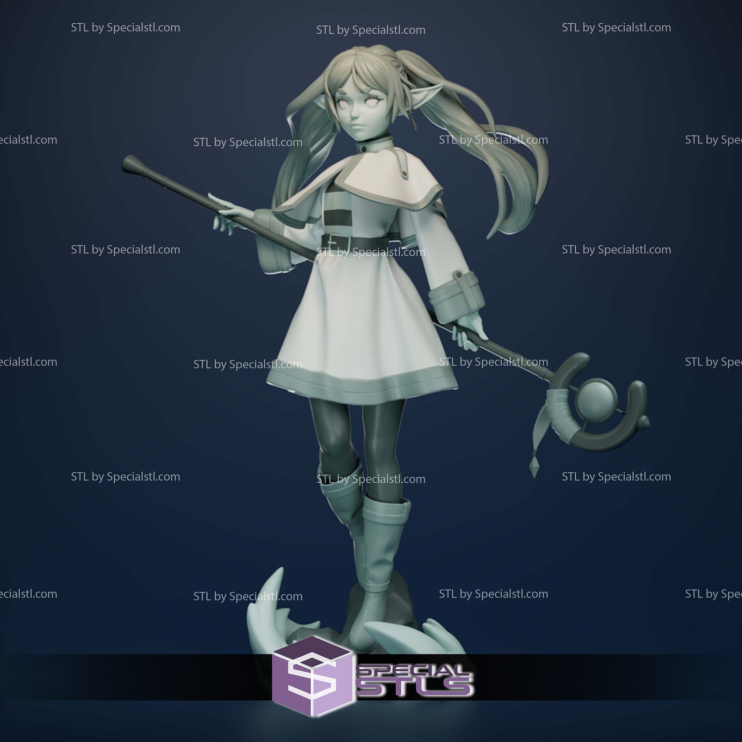 Frieren Beyond Journeys End V4 3D Printer Files STL Model — view 2