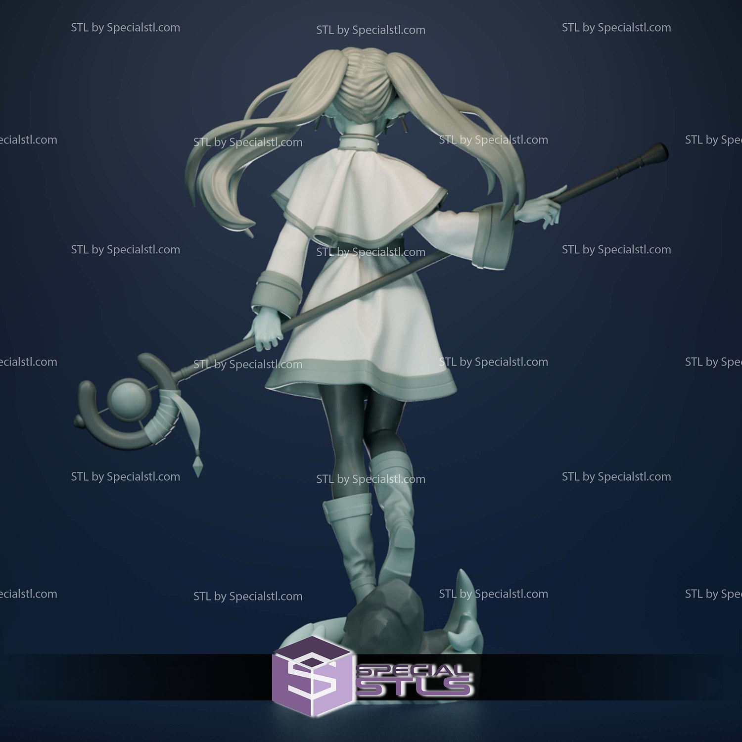Frieren Beyond Journeys End V4 3D Printer Files STL Model — view 4
