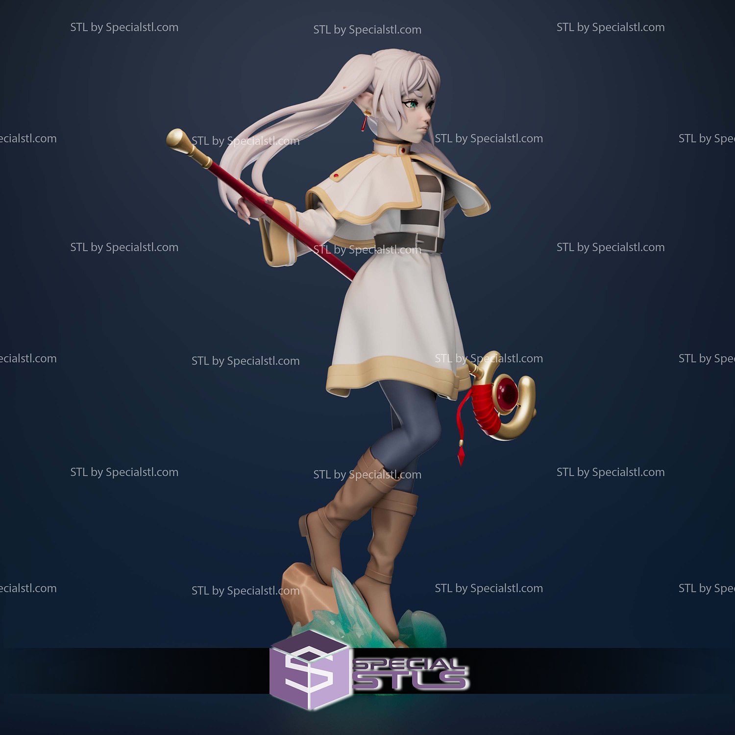 Frieren Beyond Journeys End V4 3D Printer Files STL Model — view 5