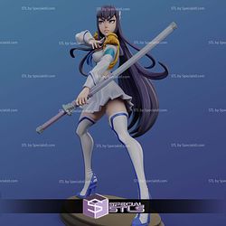 Satsuki Kiryuin Uniform Sculptures 3D Printing STL Model