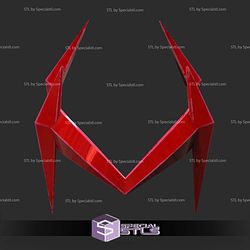 Cosplay STL Files Marvel Rivals Scarlet Witch Crown 3D Model