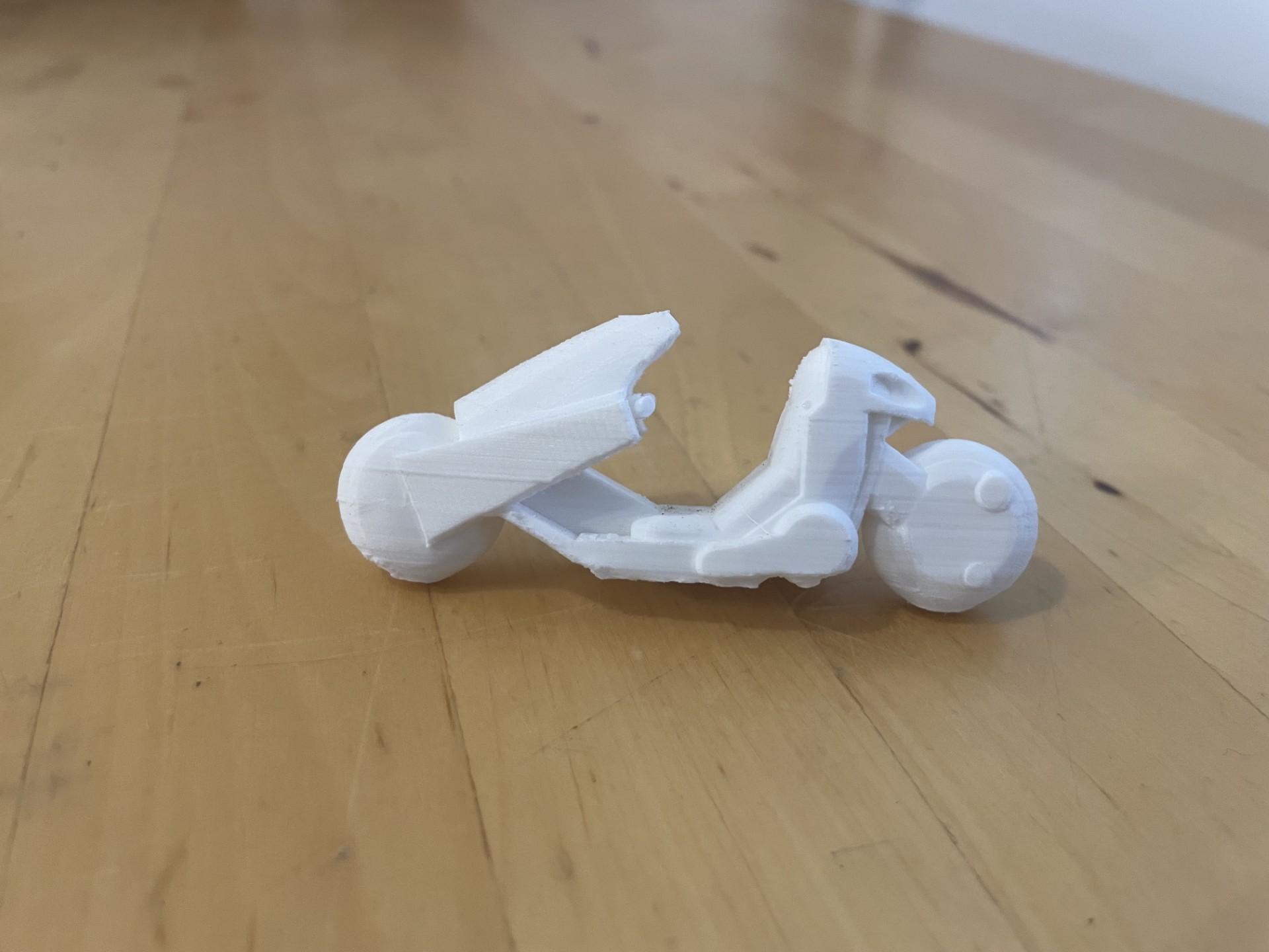Kaneda's Bike from Akira 3D STL Model — view 4